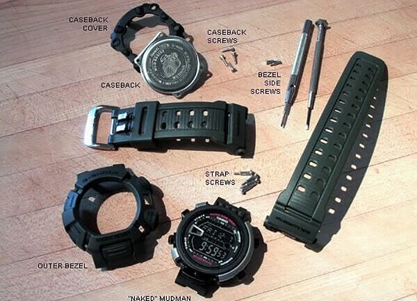 Cách thay dây, pin, vỏ đồng hồ Casio Baby-G, G-Shock tại nhà